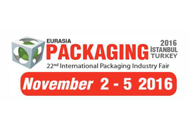 Eurasia Packaging：2016年第二十届土耳其国际包装工业展览会